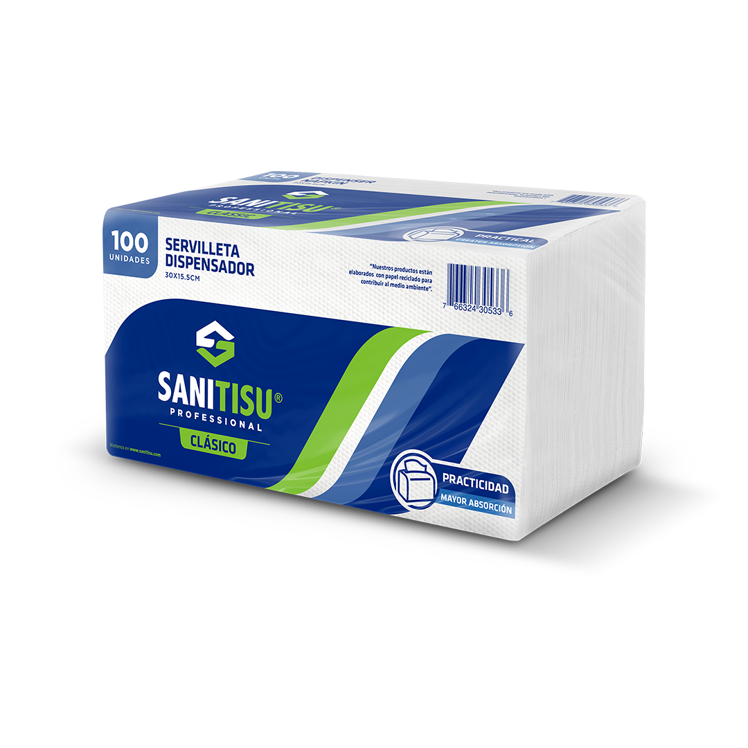 Servilletas Dispensador x100 und