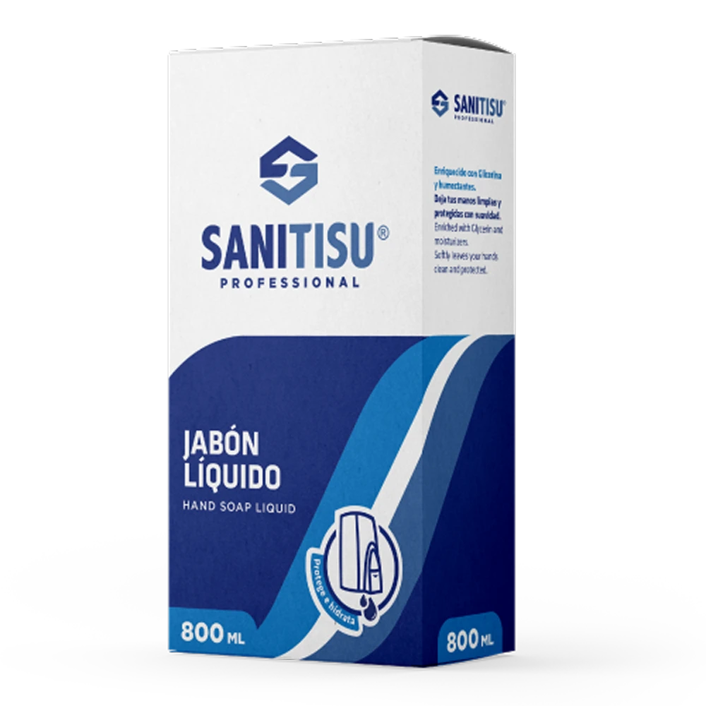 Jabón Líquido 800 ML con suave aroma. Economía y rendimiento (800 push)